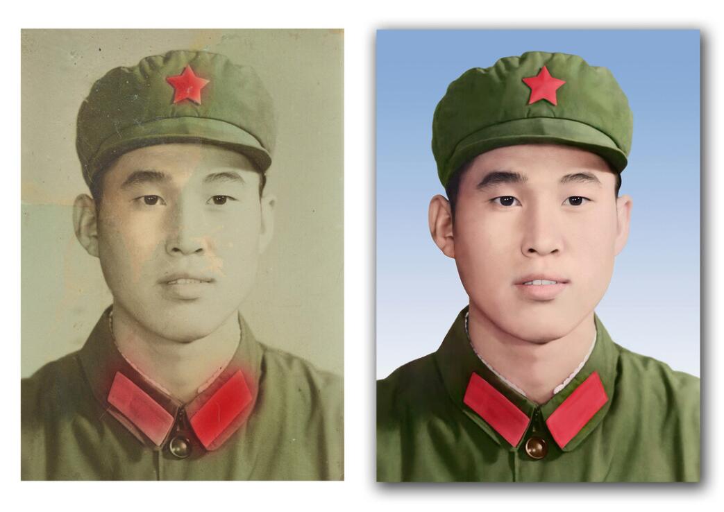 泰山破损照片修复-18