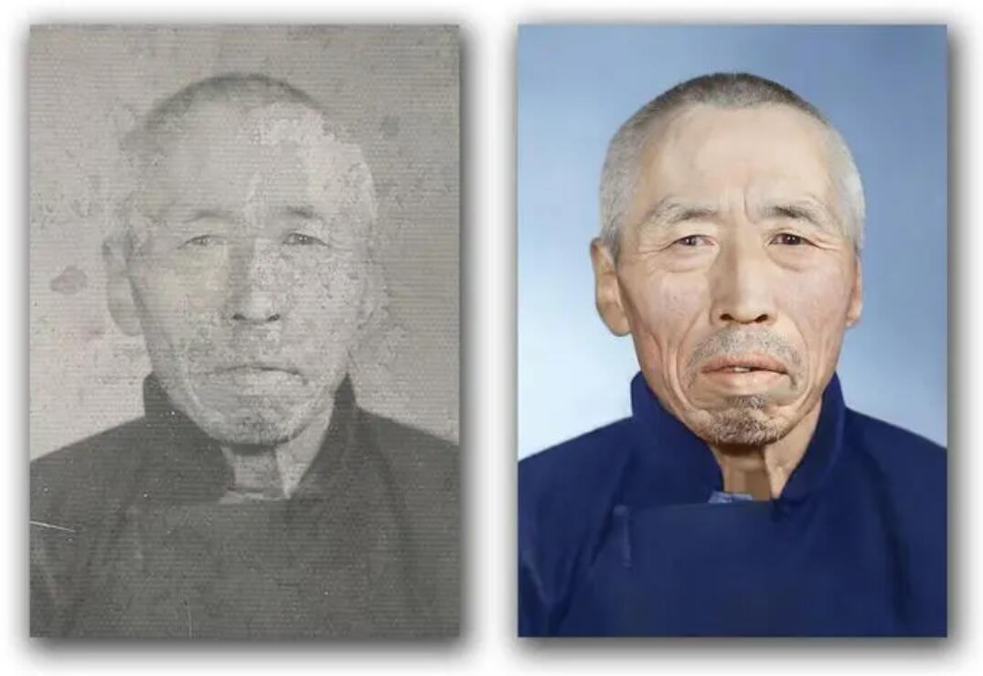 泰山破损照片修复-56